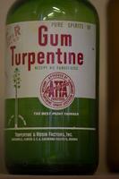 blog photo titled turpentine